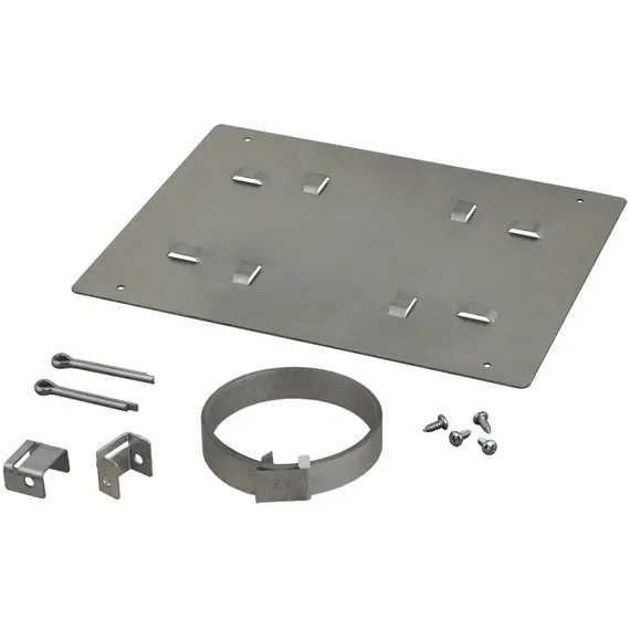 PULSAR OZB3 oszlopra szerelhető konzol acél IP44 260x150x50 mm szürke