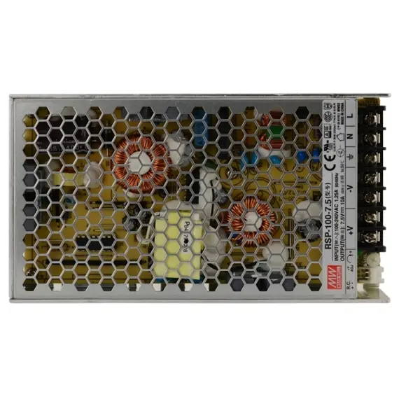 PULSAR RSP-100-7,5 7,5V 100W 13,5A IP20 fémházas tápegység