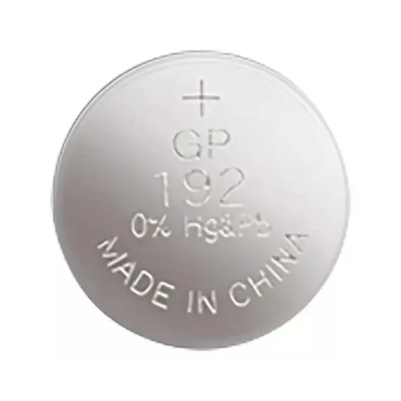 GP 1,5V Alkáli Gombelem (192A / AG3 / LR41 / L736) - Bliszteres Kiszerelés, 7.9x3.6mm, 24mAh