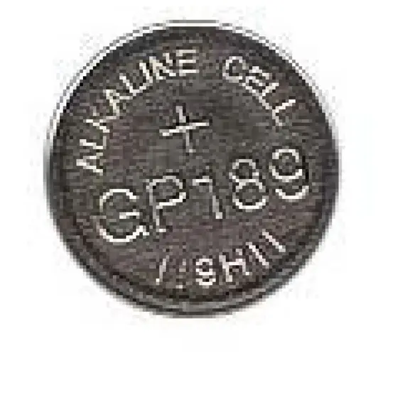 GP 189A / AG10 / LR54 / L1131 Alkáli Gombelem – Bliszteres Kiszerelés, 1,5V / 44mAh,