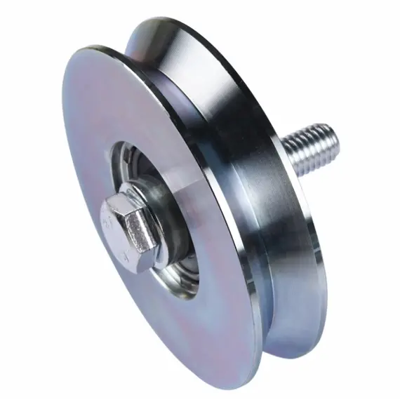 TIGERMAT s62080Y Tolókapu görgő Y profil 80 mm acél horganyzott