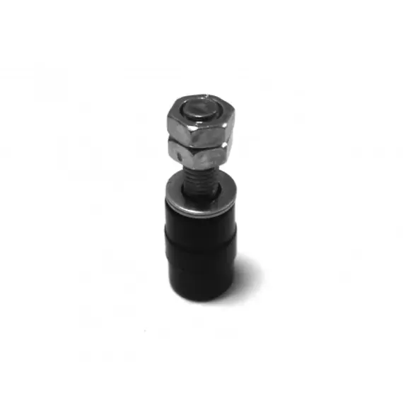TIGERMAT s65525 Felsővezető müa. görgő H 40 mm Ø 25 mm Fekete