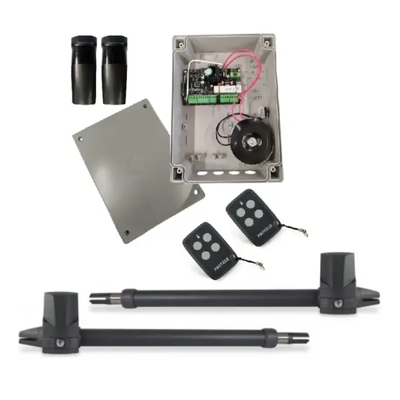 PROTECO KIT-LEADER5-24-BASIC Szárnyaskapu mozgató szett, 3m-es kapuszárnyig, 24V-os motor, 3,5 m-es kapuszárnyig, üzemciklus: 80%