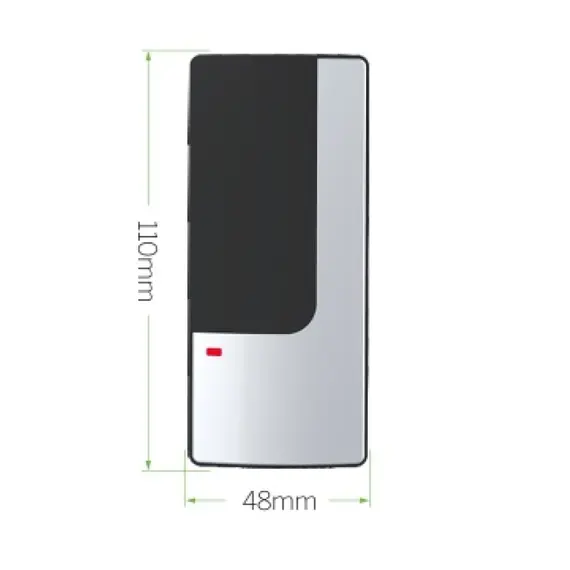 HONNOR SECURITY HS-U-M002 EM – Vandálbiztos, ultra-ellenálló, kültéri RFID 125kHz-es EM olvasó (IP68)
