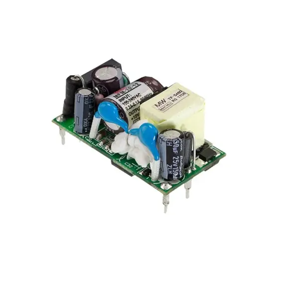 PULSAR MFM 12V 10.2W 0.85A Open Frame Tápegység IP20 90-264V AC 50x23x30mm Professzionális