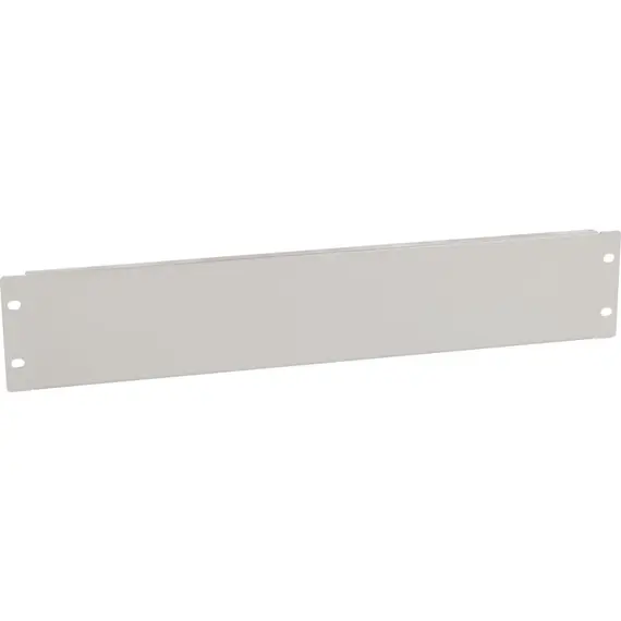 PULSAR 2U üres panel, szürke – RACK 19"