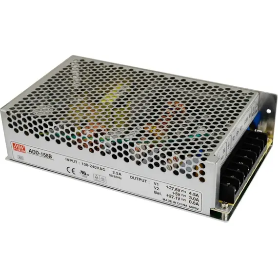 PULSAR ADD-155B tápegység 27.6V 5V 27.1V 155W 4.5A 3A 0.5A zárt kivitel IP20