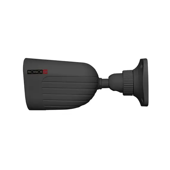 PROVISION-ISR S-Sight 4 MP  inframegvilágítós kültéri csőkamera, Novatech chipset, antracit szürke