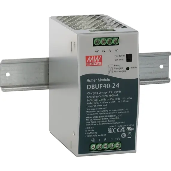 PULSAR DBUF 24V 40A DIN sínre szerelhető puffer modul IP20 fémház 960W