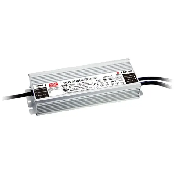 PULSAR HLG-320H-48B 48V 320W 6.7A IP67 LED tápegység fémházas