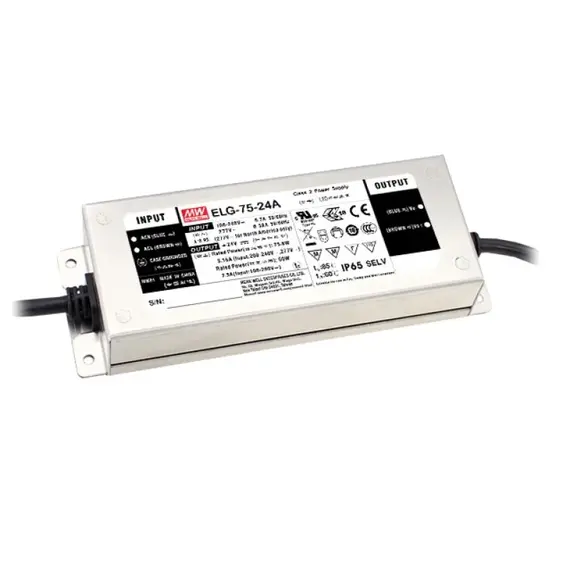 PULSAR ELG-75-48DA-3Y 48V 76.8W 1.6A IP67 LED tápegység fémház DALI kompatibilitás