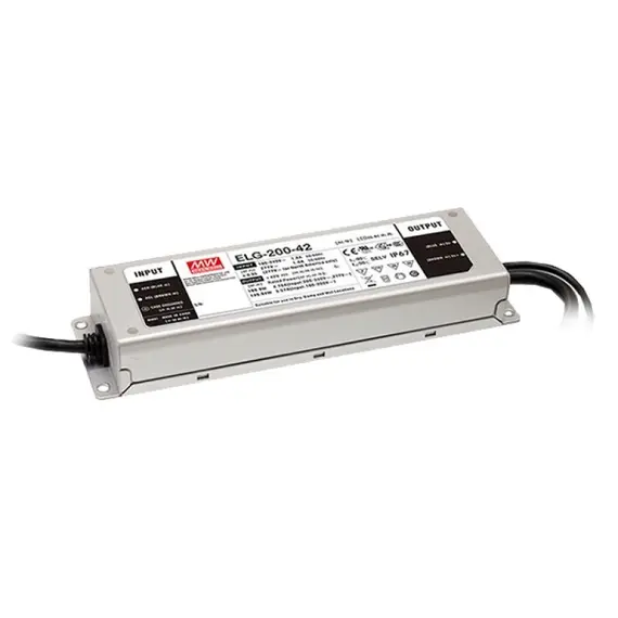 PULSAR ELG-200-24DA 24V 200W 8.4A IP67 LED tápegység fémházas DALI/Push vezérlés