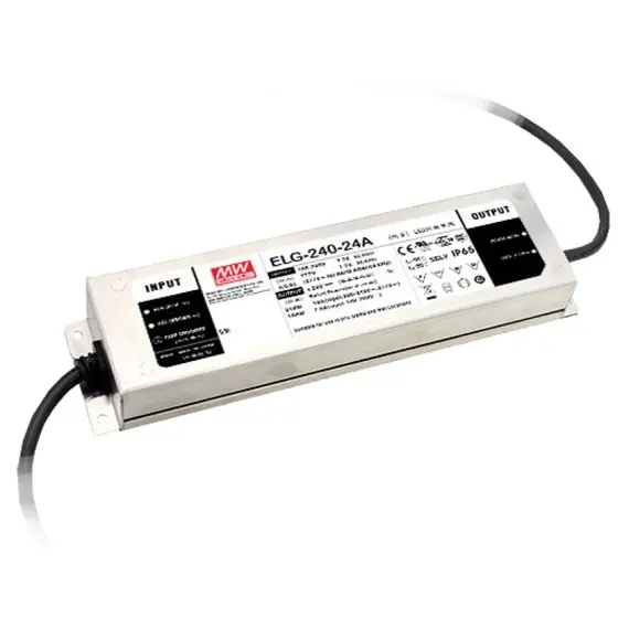 PULSAR ELG-240-24A 24V 240W 10A IP65 LED tápegység fémházas