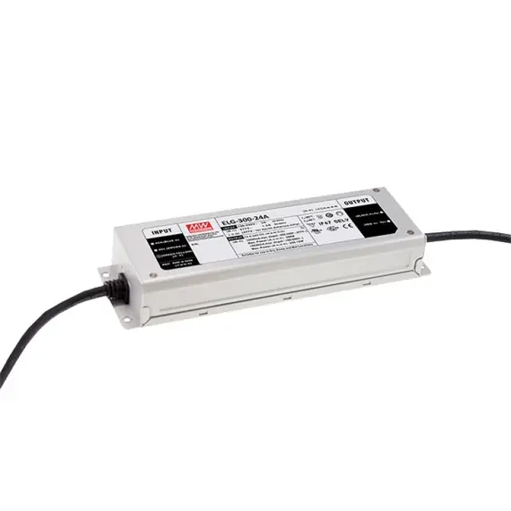 PULSAR ELG-300-24A 24V 300W 12.5A IP65 LED tápegység fémház DALI kompatibilitás