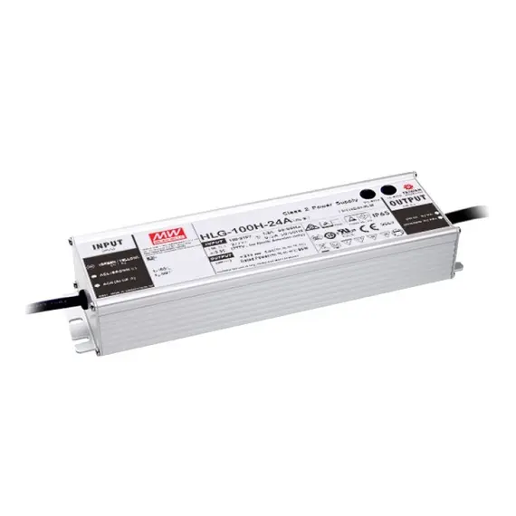 PULSAR HLG-100H-24A 24V 100W 4A IP65 LED tápegység fémház kültéri