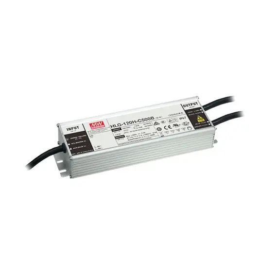 PULSAR HLG-120H-12B 12V 120W 10A IP67 LED tápegység fémház kültéri