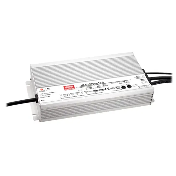 PULSAR HLG-600H-24AB 24V 600W 25A IP65 LED tápegység fémházas szabályozható