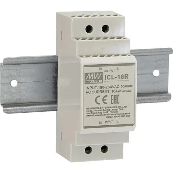 PULSAR ICL-16R inrush current limiter 16A/23A DIN sín IP20 kompakt kivitel