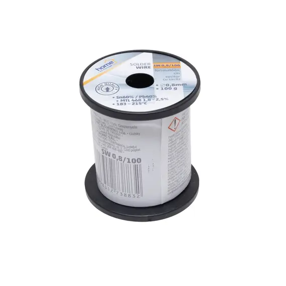 SOLLEYSEC Forrasztó ón 60/40 0.8mm 0.1kg