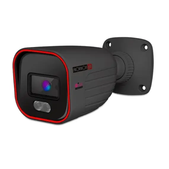 PROVISION-ISR PR-BSH-340IPSN-28 4MP IP csőkamera, 2.8 mm fix optika, IR 30 m, IP67, IK10, antracit szürke