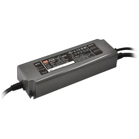 PULSAR PWM-120-24KN 120W 24V 5A IP67 LED tápegység fémházas kültéri kivitel