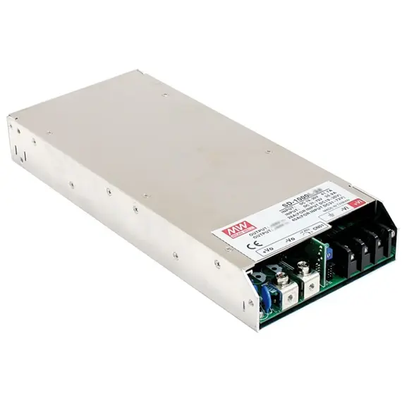 PULSAR SD-1000H-24 DC/DC konverter 24V 1000W 40A IP20 fémház DIN sínre szerelhető