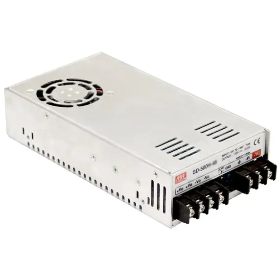 PULSAR SD-500L-48 DC/DC konverter 48V 500W 10,5A IP20 fémház