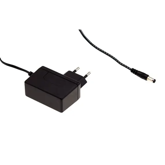 PULSAR SGA 5V 12W 2.4A IP20 plug-in tápegység fekete műanyag ház