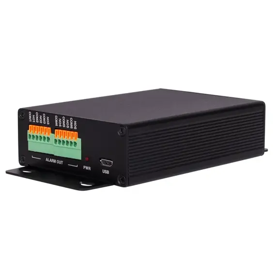 PROVISION-ISR IO-1606 16 csatornás CCTV BNC elosztó passzív, fali kivitel, fekete, 12 V DC, IP20