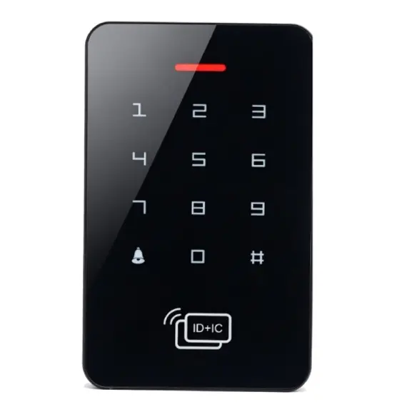 HONNOR SECURITY HS-G01-OUTDOOR (EM-MF) – Kétfrekvenciás, Vízálló Érintőgombos Beléptető Terminál DC 12V - 24V