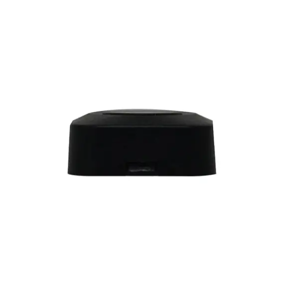 TIGERMAT TM-YET2246 Mini Méretű 12V-os 433MHz fix kódos Távirányító 20x20x9mm, 50–100 méter hatótávolság, fekete színű