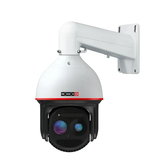PROVISION-ISR IP PTZ kamera, 4MP (2560x1440, 1/1.8” CMOS szenzor), 37x optikai zoom (6mm–222mm, F1.2–F4.6), 8x digitális zoom, IP67 védelem, DDA1 analitika