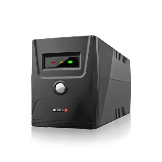 PROVISION-ISR PR-UPS-2000LI szünetmentes tápegység 2000 VA 230 V line-interaktív LCD kijelző fekete IP20 rack 2U