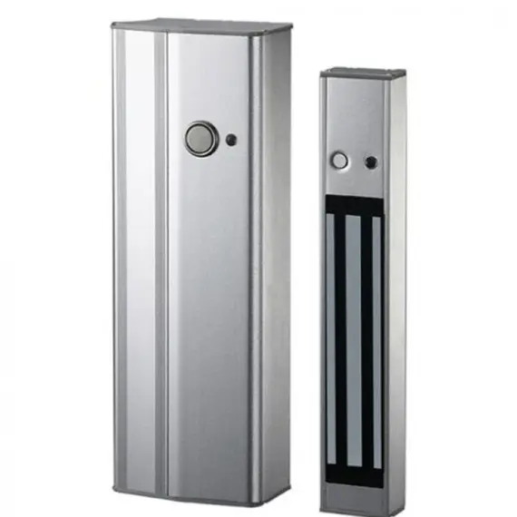 HONNOR SECURITY EL-250 – Ajtófogantyúba integrált elektromágneses síktapadózár (280 kg / 600 Lbs)