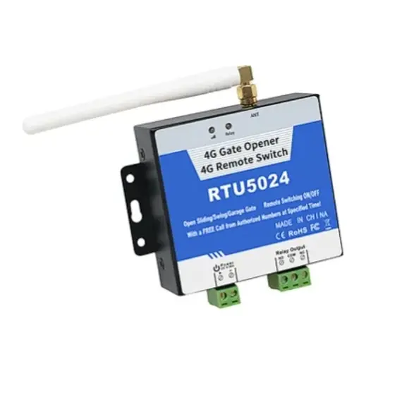 TIGERMAT RTU5024 (4G) – Vezeték Nélküli, Mobilhálózatos Kapu- és Ajtónyitó GSM/4G Relé