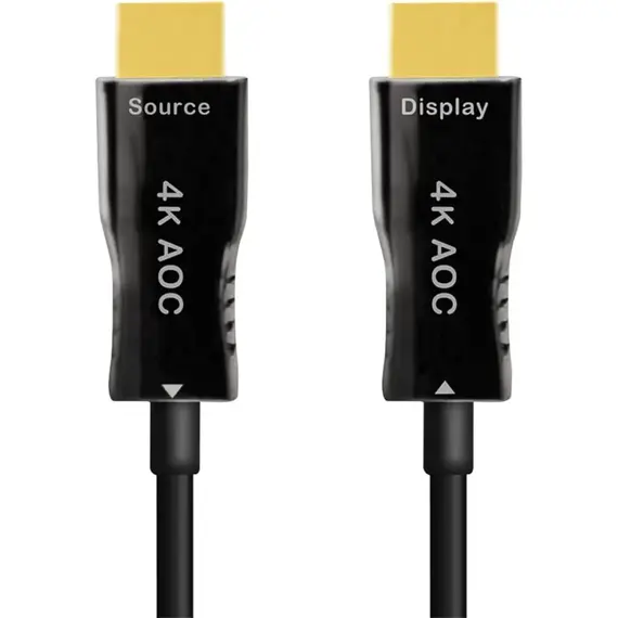 HONNOR SECURITY LogiLink HDMI 2.0 -> HDMI 2.0 M/M aktív video kábel 20m fekete AOC