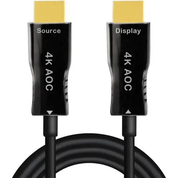 HONNOR SECURITY LogiLink HDMI 2.0 -> HDMI 2.0 M/M aktív video kábel 20m fekete AOC