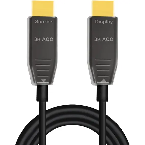 HONNOR SECURITY LogiLink AOC HDMI 2.1 -> HDMI 2.1 M/M video kábel 20m fekete