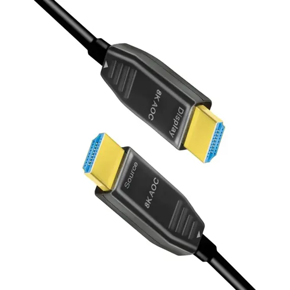 HONNOR SECURITY LogiLink AOC HDMI 2.1 -> HDMI 2.1 M/M video kábel 20m fekete