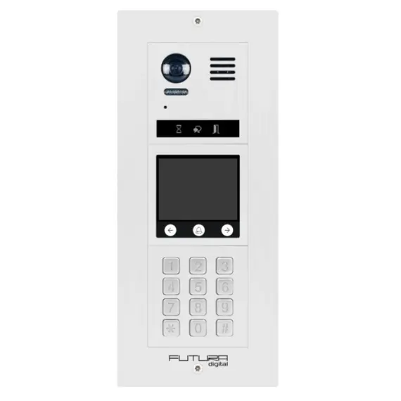 FUTURA Érintő kijelző modul a VDT-821 kaputelefon sorozathoz, 5″ TFT modul, névlista, számkód