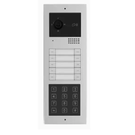 HONNOR SECURITY HS-2D38BCBT05 Videós kaputelefon 1 hívógombbal, billentyűzettel (mechanikus gomb), esővédő burkolattal