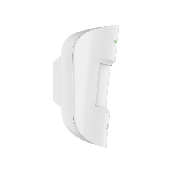 AJAX SYSTEMS Ajax MotionProtect Plus vezeték nélküli kombinált PIR+MW mozgásérzékelő, 12 m 85°, kisállatvédelem 20 kg / 50 cm, fehér