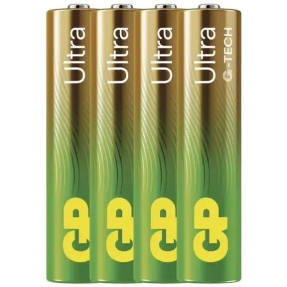 GP LR03 GP24AU-C4 Ultra alkáli mikró elem bliszteres (AAA, LR03, GP24AU-C4) – 1,5V