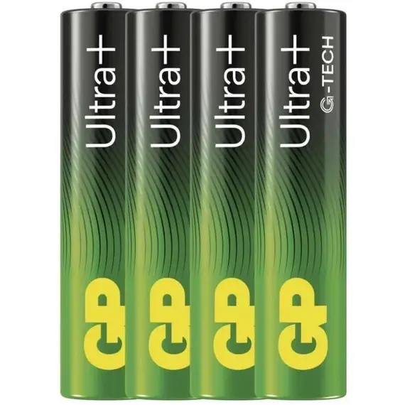 GP LR03 - AAA - GP24AUP-C4 UltraPlus professzionális alkáli mikro elem 1,5V 4db/bliszter (ELR03UPC4)