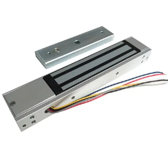 HONNOR SECURITY HS-EL-350LS – Intelligens elektromágneses síktapadómágnes  zár LED visszajelzéssel és jelkimenettel NO/NC/COM (180 kg / 350 Lbs)