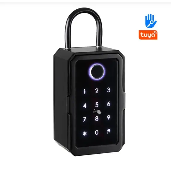 HONNOR SECURITY HS-K3-TTLock Vízálló biztonsági lakat, kulcsos doboz, ujjlenyomatolvasó, kódzár, MF kártyaolvasó, TTLock app, Bluetooth, Távoli hozzáférés Gateway-en 