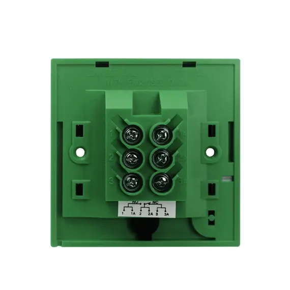 HONNOR SECURITY Vészhelyzeti ajtónyitó gomb, 0,1 – 10cm érzékelési távolság, IP55 védettség, rozsdamentes acél, NO\NC\COM kimenet, zöld színű