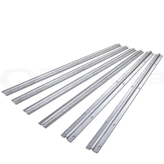 TIGERMAT S66200V 3M - V3mm - Tolókapu sín – V profil, 3 m