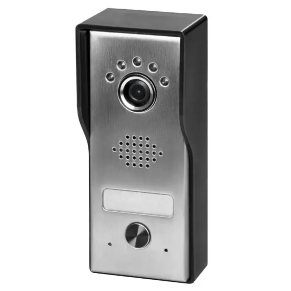 ORNO ACERO VDP-71/B – 7"-os Érintőképernyős, 4 vezetékes, Full HD Videó-kaputelefon Szett
