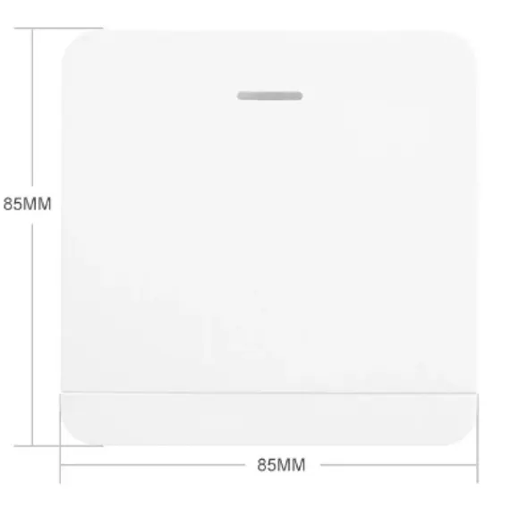 TIGERMAT TM-YET-2166-1 – Vezeték Nélküli 433,92 MHz-es Fali Kapcsoló és Távirányító (1 gombos), fix saját generált kódos
